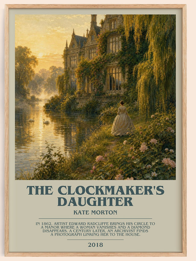The Clockmaker's Daughter Bookish Wall Art by Kate Morton