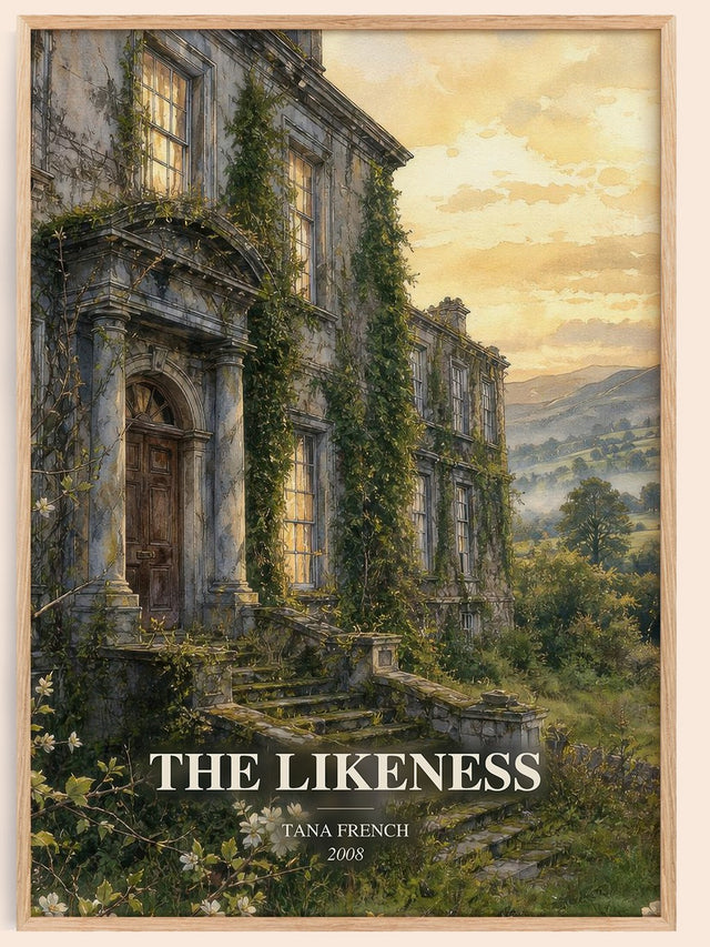 The Likeness Book Watercolour Illustration by Tana French