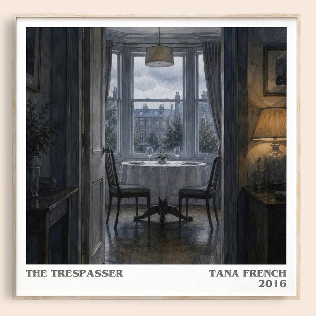 The Trespasser Literary Art Print by Tana French