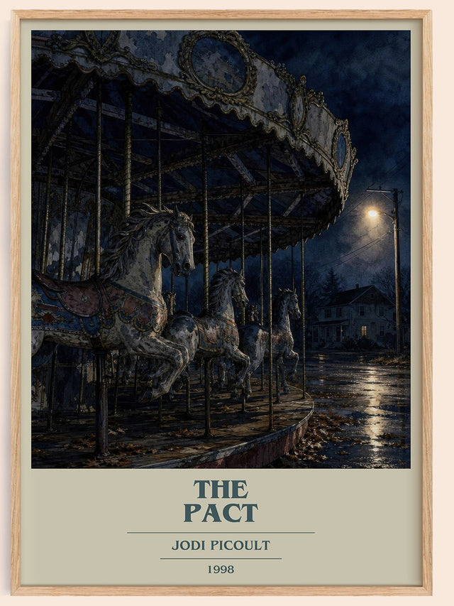 The Pact Book Cover Poster by Jodi Picoult