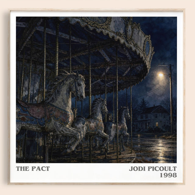 The Pact Literary Art Print by Jodi Picoult