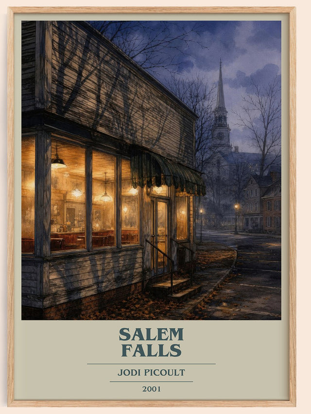 Salem Falls Book Cover Poster by Jodi Picoult