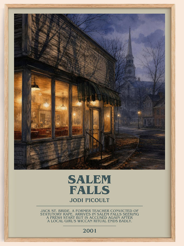 Salem Falls Bookish Wall Art by Jodi Picoult