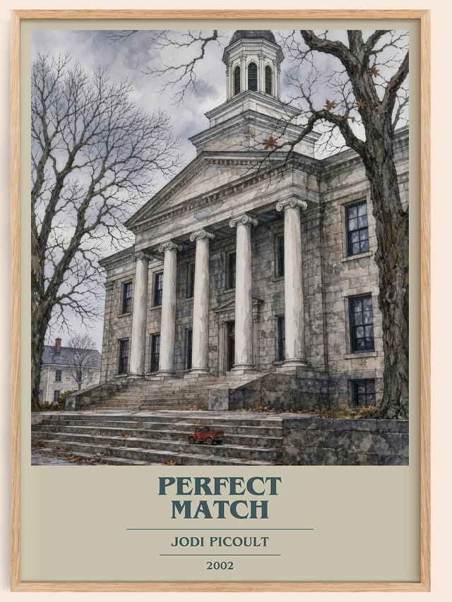 Perfect Match Book Cover Poster by Jodi Picoult