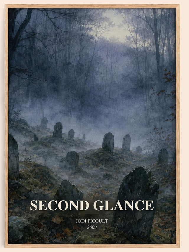 Second Glance Book Watercolour Illustration by Jodi Picoult