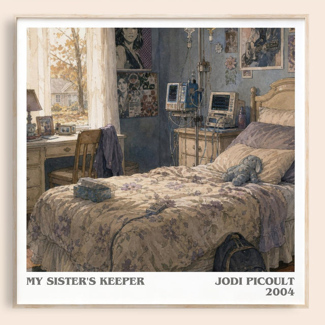 My Sister's Keeper Literary Art Print by Jodi Picoult