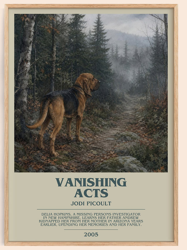 Vanishing Acts Bookish Wall Art by Jodi Picoult
