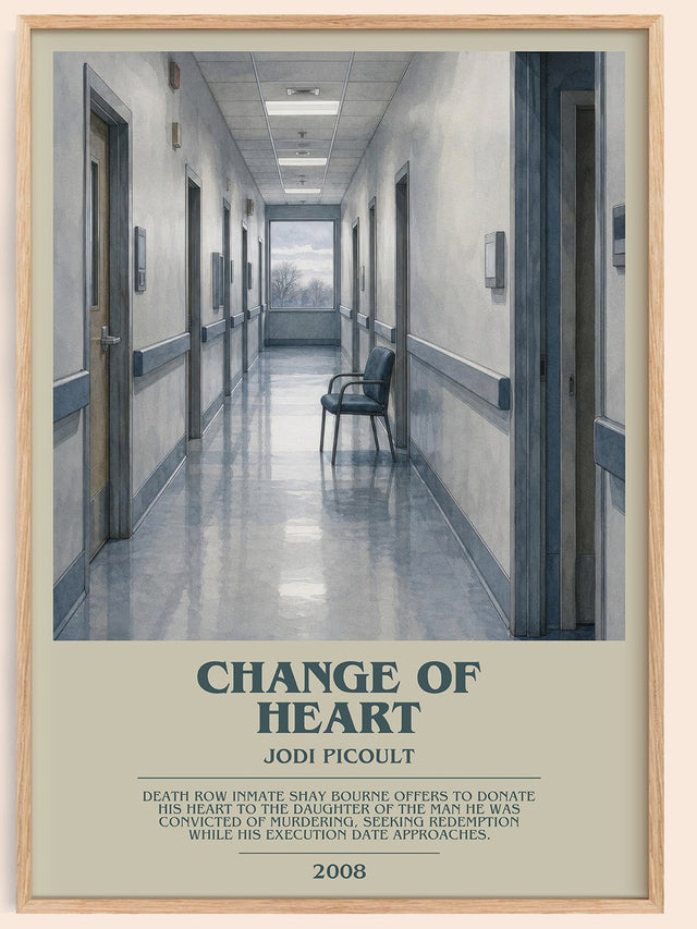 Change of Heart Bookish Wall Art by Jodi Picoult