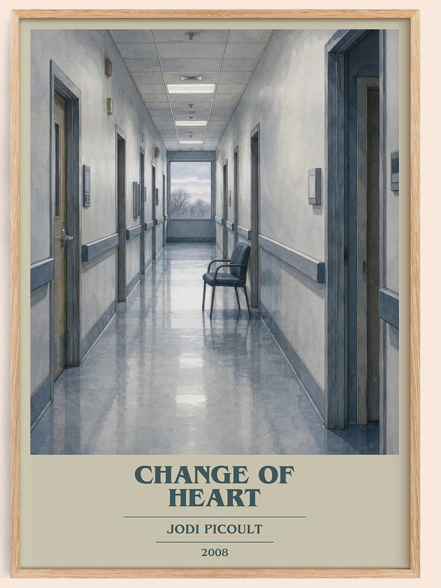 Change of Heart Book Cover Poster by Jodi Picoult