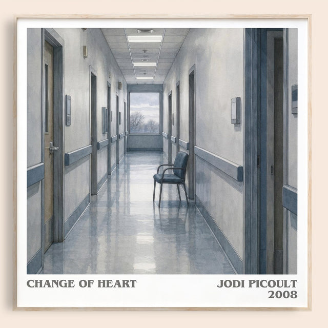 Change of Heart Literary Art Print by Jodi Picoult