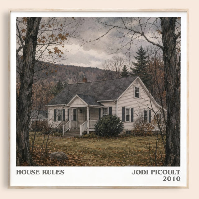 House Rules Literary Art Print by Jodi Picoult