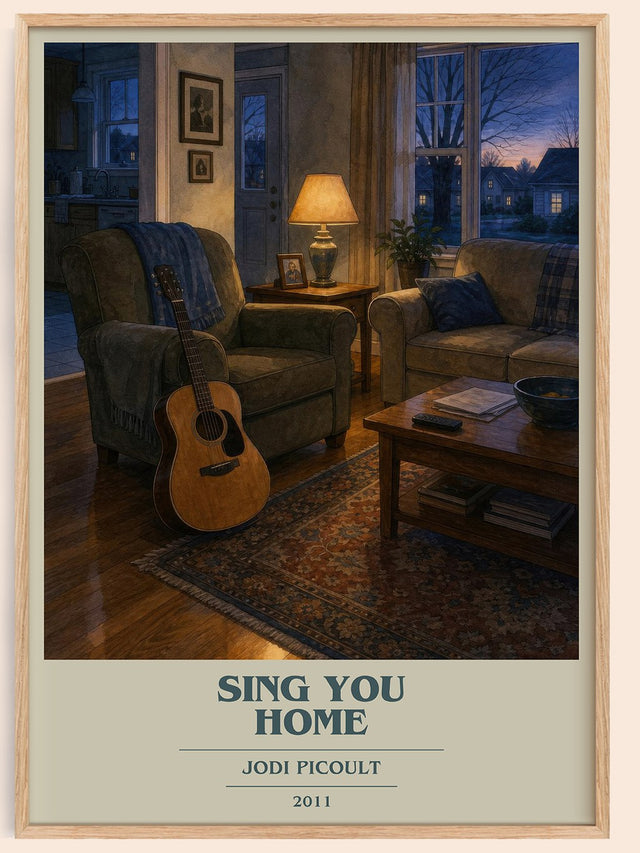 Sing You Home Book Cover Poster by Jodi Picoult