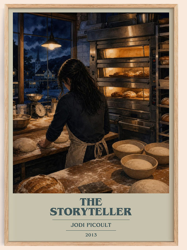 The Storyteller Book Cover Poster by Jodi Picoult
