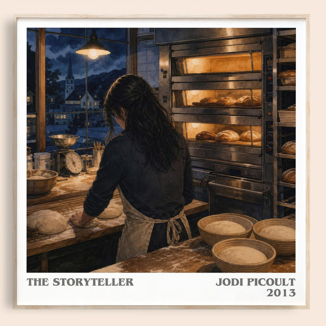 The Storyteller Literary Art Print by Jodi Picoult