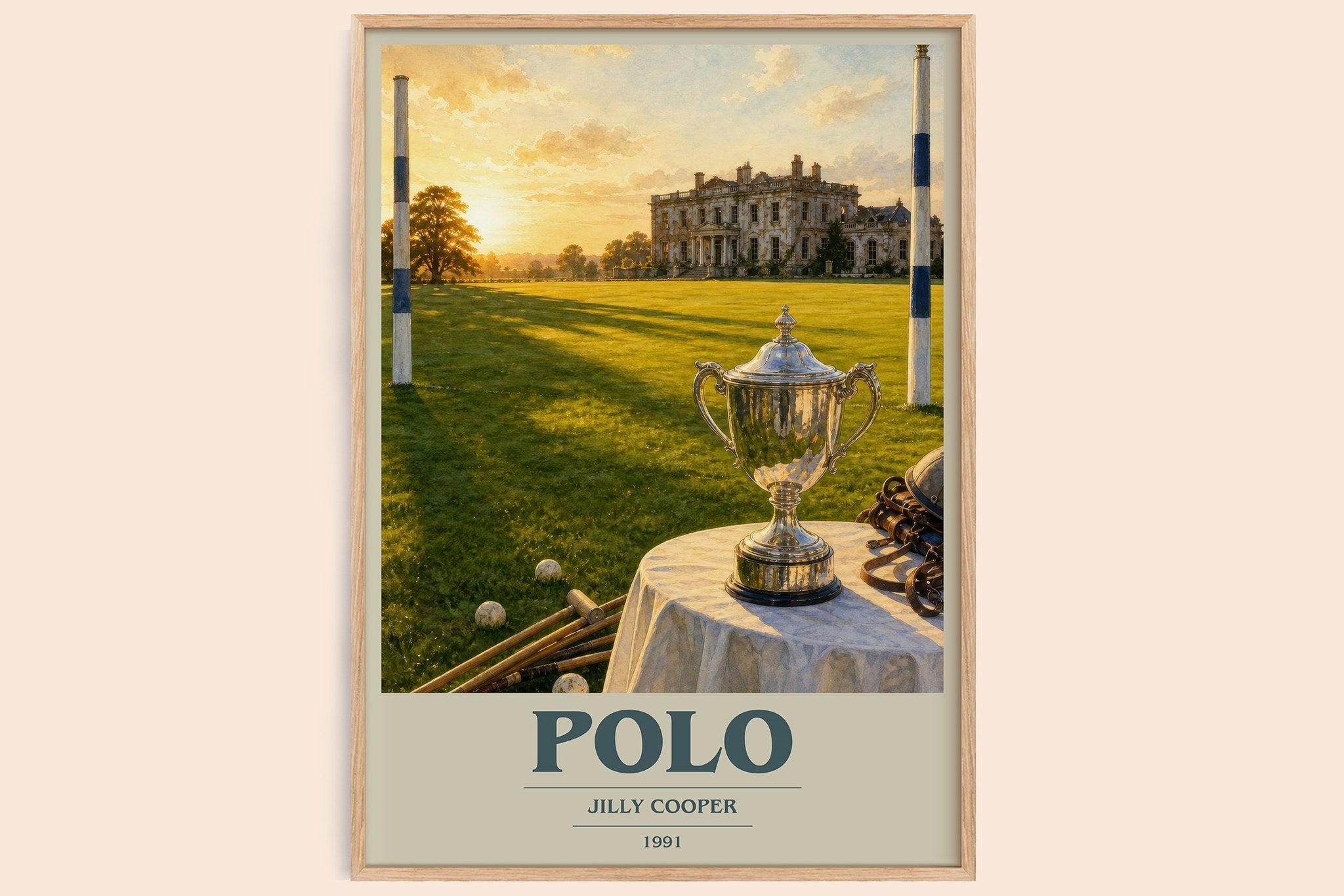 Polo Book Cover Poster by Jilly Cooper