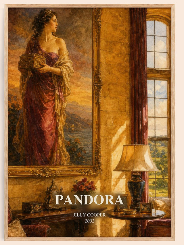 Pandora Book Watercolour Illustration by Jilly Cooper
