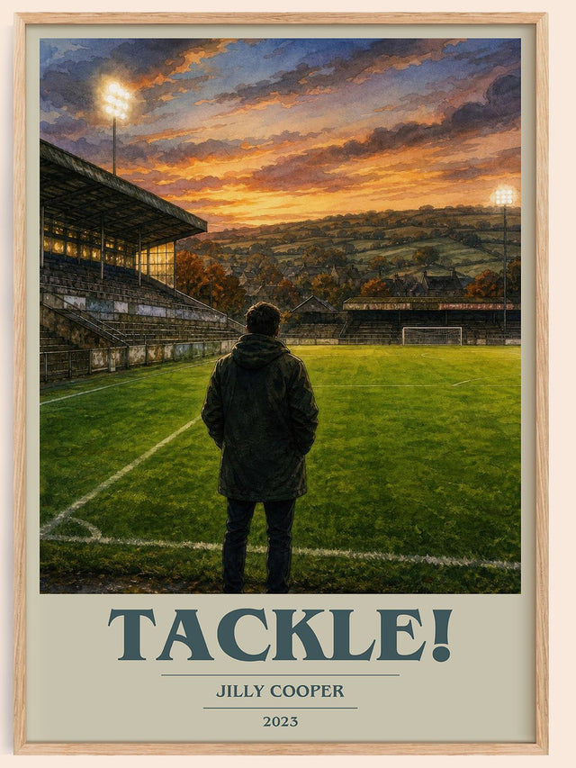 Tackle! Book Cover Poster by Jilly Cooper