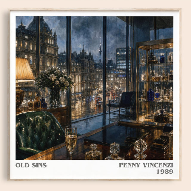 Old Sins Literary Art Print by Penny Vincenzi