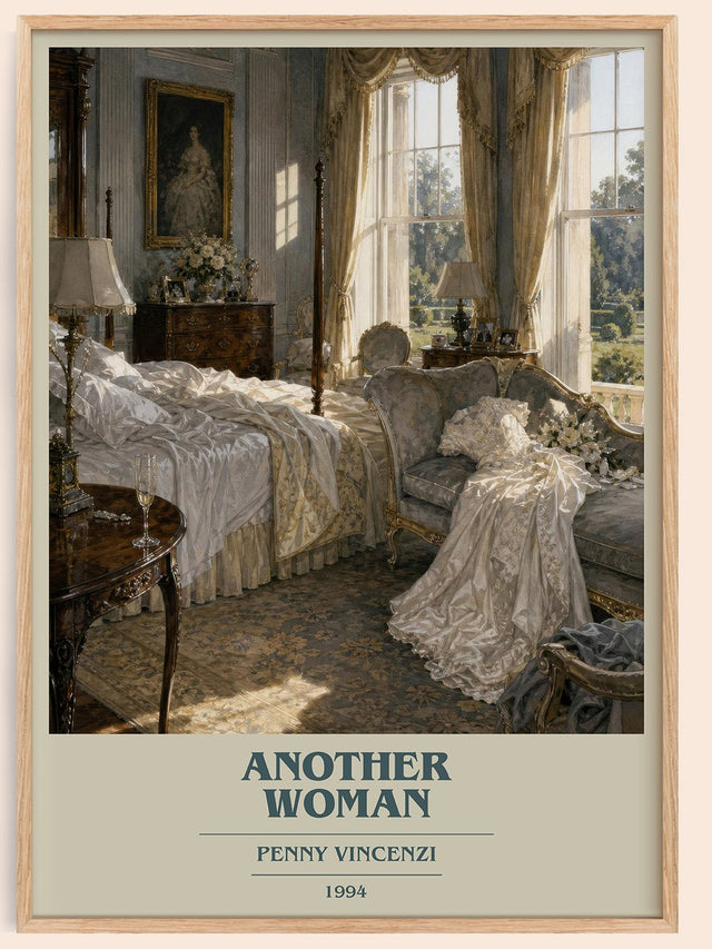 Another Woman Book Cover Poster by Penny Vincenzi