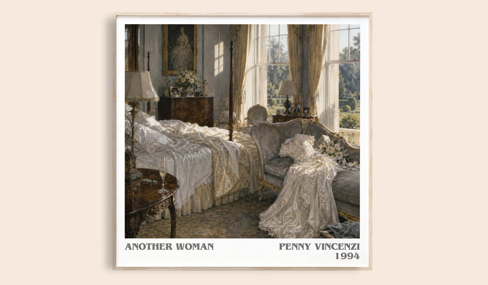 Another Woman Literary Art Print by Penny Vincenzi