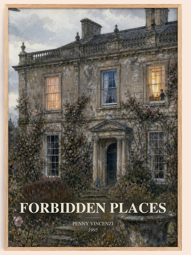 Forbidden Places Book Watercolour Illustration by Penny Vincenzi