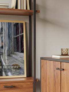 The Dilemma book watercolour illustration paper finish options – matte satin gloss