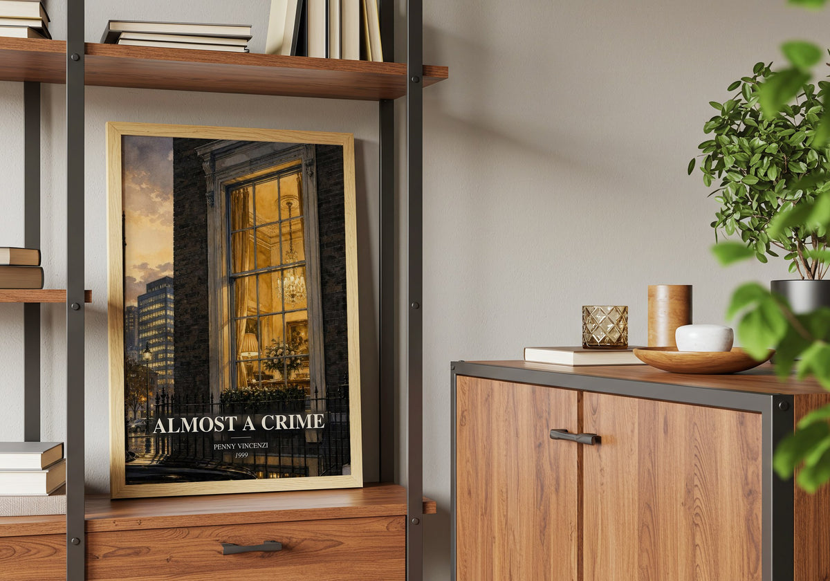 Almost a Crime book watercolour illustration paper finish options – matte satin gloss
