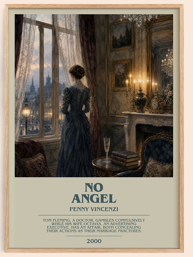 No Angel Bookish Wall Art by Penny Vincenzi