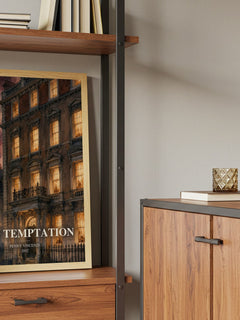 Into Temptation book watercolour illustration paper finish options – matte satin gloss