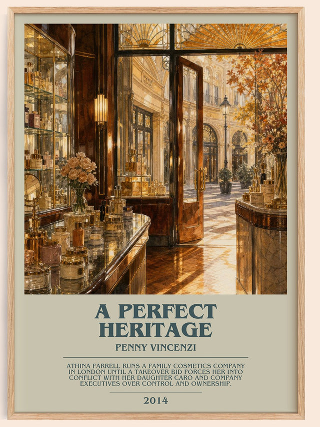 A Perfect Heritage Bookish Wall Art by Penny Vincenzi