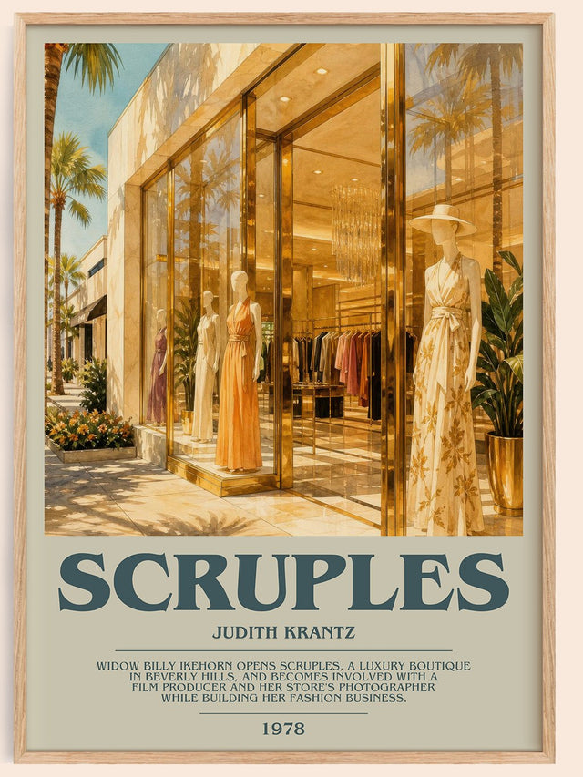 Scruples Bookish Wall Art by Judith Krantz