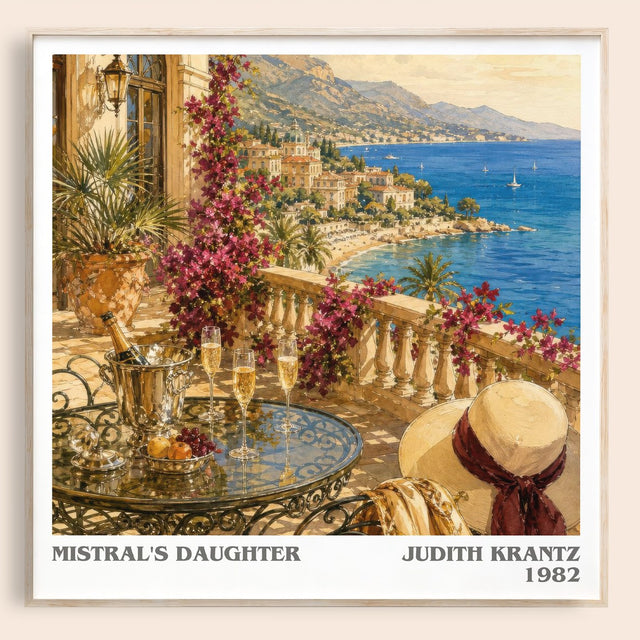 Mistral's Daughter Literary Art Print by Judith Krantz