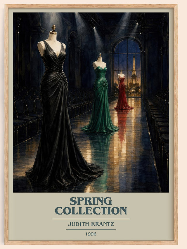 Spring Collection Book Cover Poster by Judith Krantz