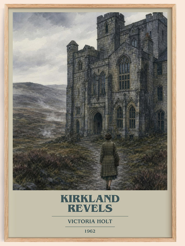 Kirkland Revels Book Cover Poster by Victoria Holt