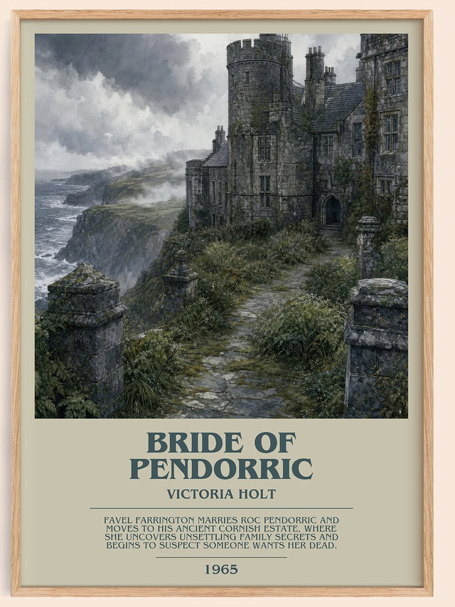 Bride of Pendorric Bookish Wall Art by Victoria Holt