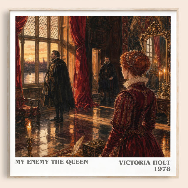 My Enemy the Queen Literary Art Print by Victoria Holt