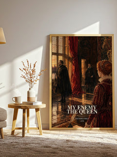 My Enemy the Queen Book Watercolour Illustration by Victoria Holt – image 2