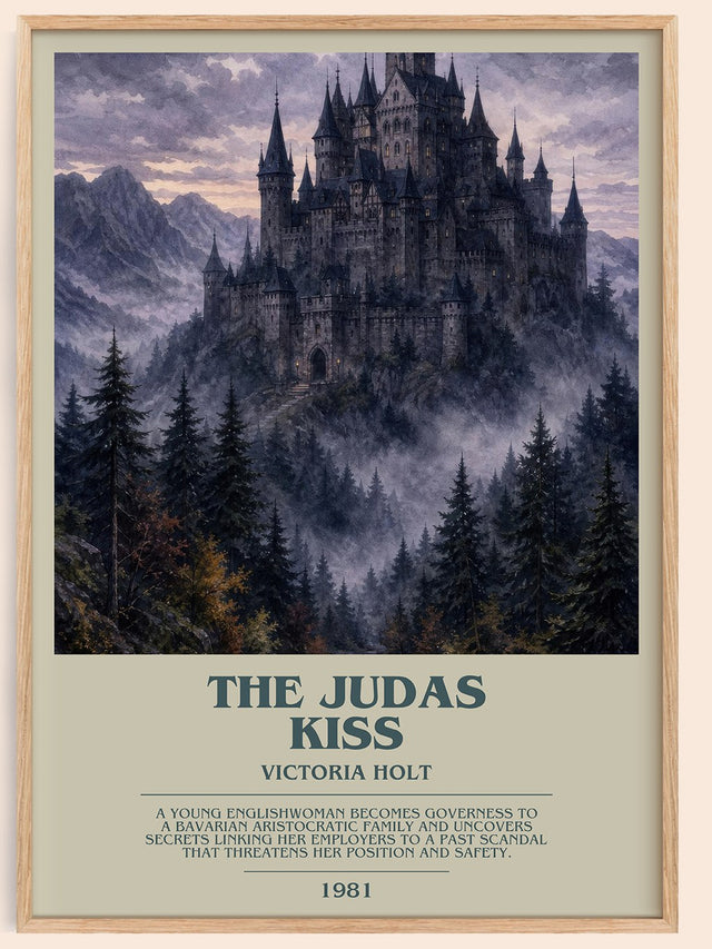 The Judas Kiss Bookish Wall Art by Victoria Holt