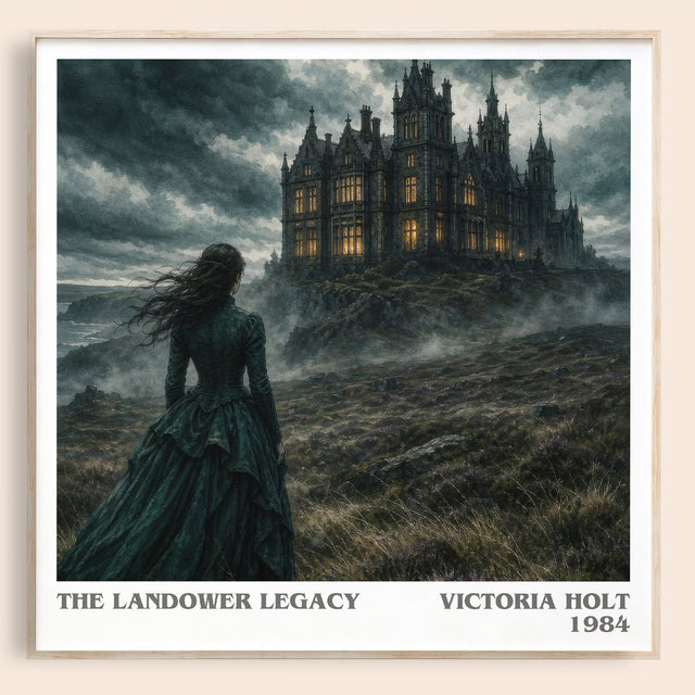 The Landower Legacy Literary Art Print by Victoria Holt