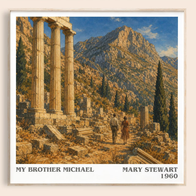 My Brother Michael Literary Art Print by Mary Stewart