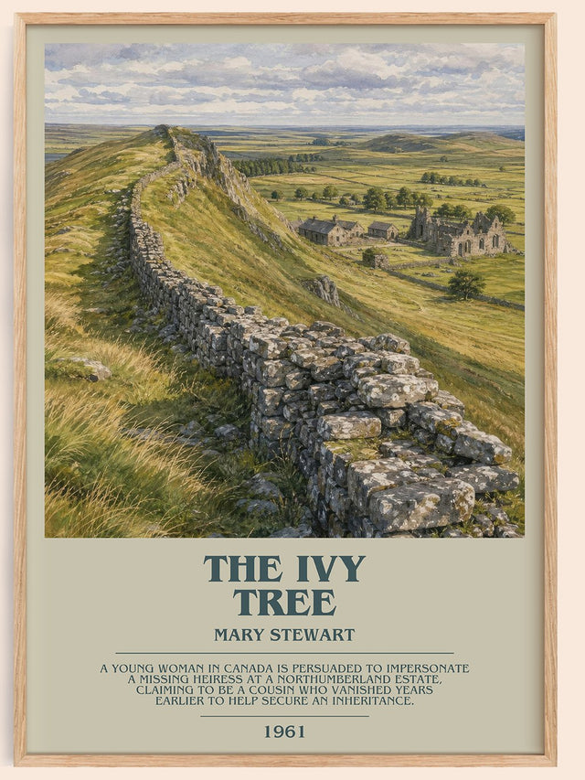 The Ivy Tree Bookish Wall Art by Mary Stewart