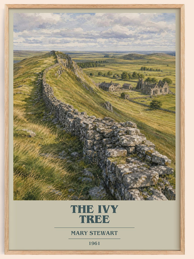 The Ivy Tree Book Cover Poster by Mary Stewart