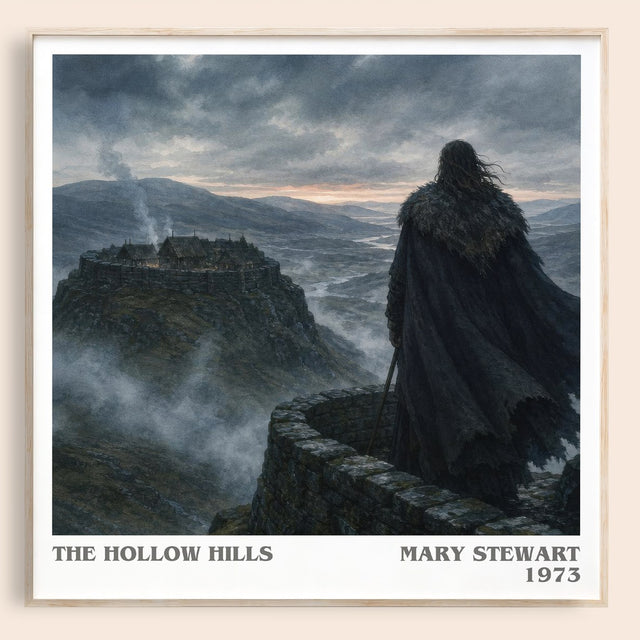 The Hollow Hills Literary Art Print by Mary Stewart