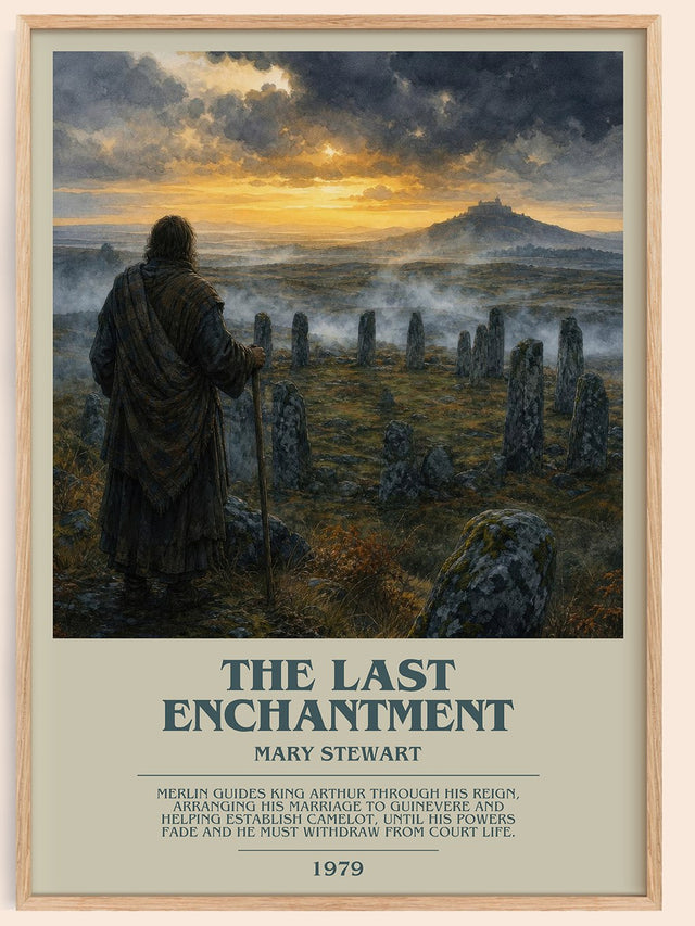 The Last Enchantment Bookish Wall Art by Mary Stewart