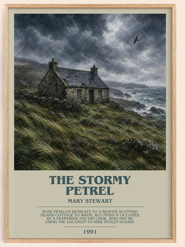 The Stormy Petrel Bookish Wall Art by Mary Stewart