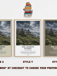 The Stormy Petrel Bookish Wall Art by Mary Stewart – image 4