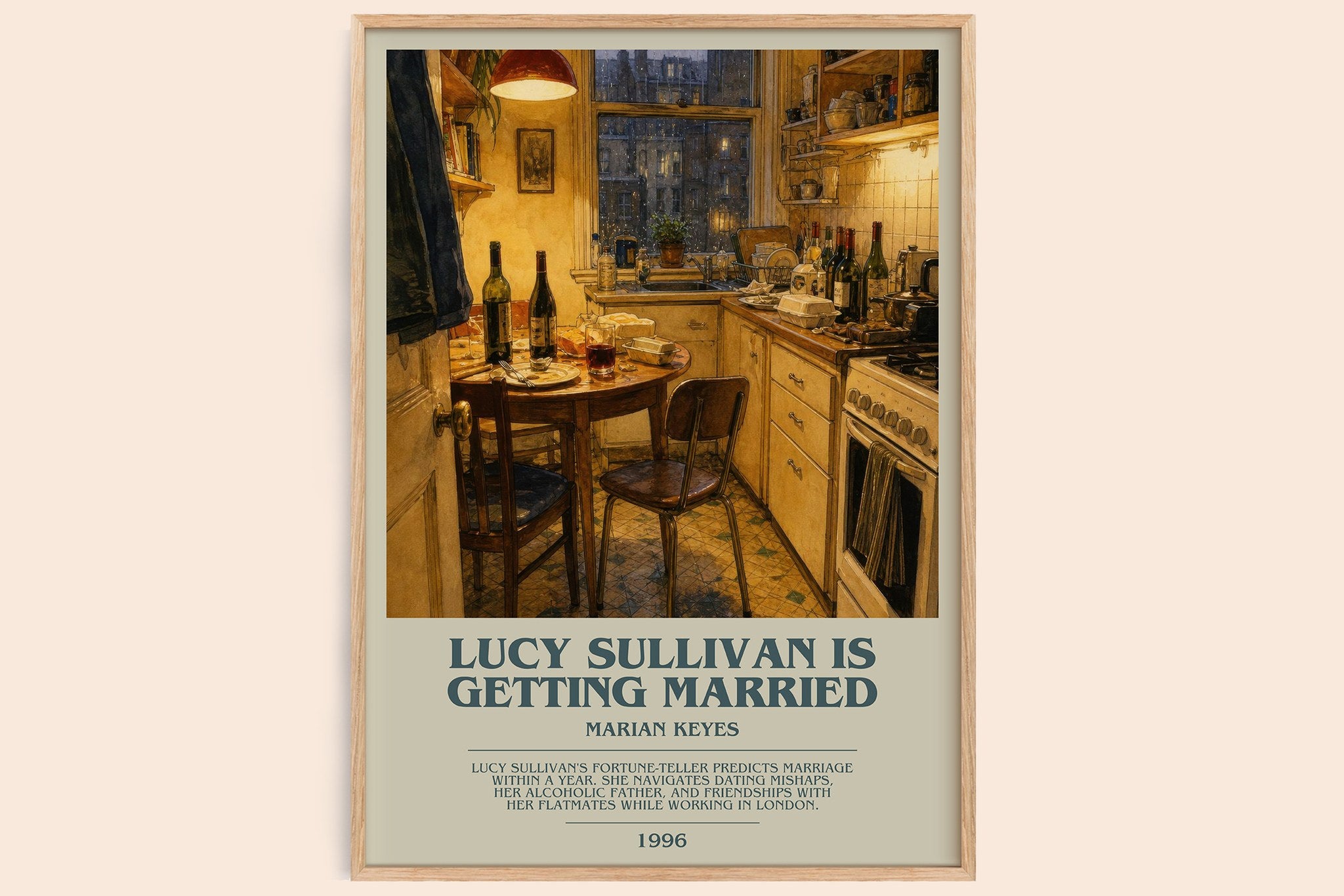 Lucy Sullivan Is Getting Married Bookish Wall Art by Marian Keyes