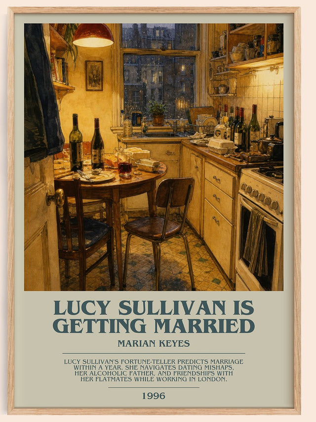 Lucy Sullivan Is Getting Married Bookish Wall Art by Marian Keyes