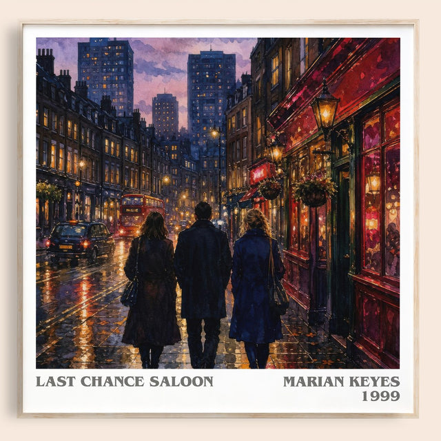 Last Chance Saloon Literary Art Print by Marian Keyes