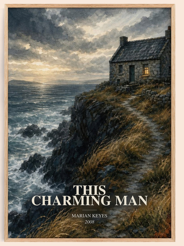 This Charming Man Book Watercolour Illustration by Marian Keyes